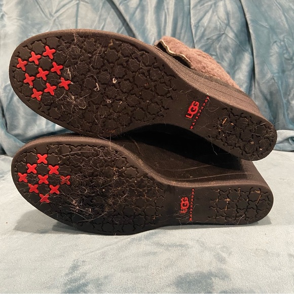 Ugg Zea Shearling Wedge Boots - Picture 5 of 8